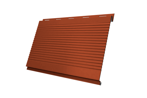 Вертикаль 0,2 gofr 0.45 PE с пленкой RAL 8004 терракота