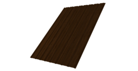 Профнастил С10В 0.45 Print Elite Choco Wood TwinColor