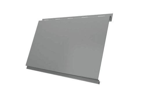 Вертикаль 0,2 classic 0.5 Satin с пленкой RAL 9006 бело-алюминиевый