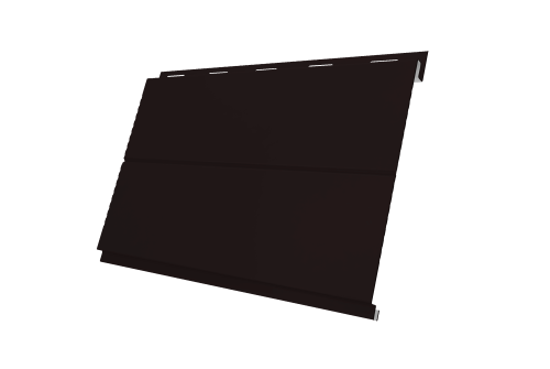 Вертикаль 0,2 GL line 0.5 Rooftop Бархат с пленкой RAL 9005 черный