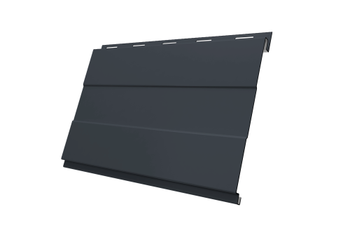 Вертикаль 0,2 prof 0.5 Rooftop Бархат с пленкой RAL 7024 мокрый асфальт