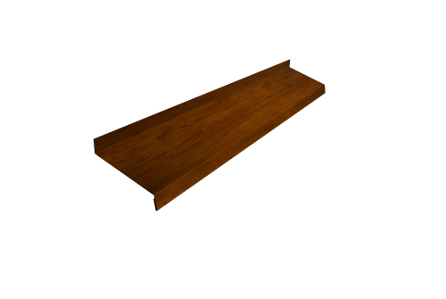 Отлив простой 150 0,45 Print Premium Golden Wood Intense FTC (2м)