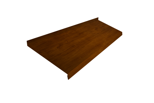 Отлив простой 250 0,45 Print Premium Golden Wood Intense FTC (2м)