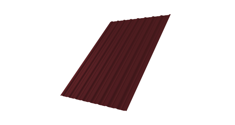 Профнастил С10A 0,45 Drap TR RAL 3005 красное вино