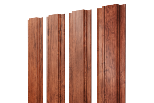 Штакетник Прямоугольный с прямым резом 0,45 Print Premium Rowan Wood Intense FTC