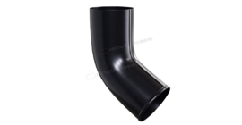 Колено сливное Металл Профиль PURMAN BLACK EDITION D100 RAL 9005