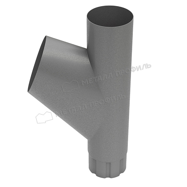 Тройник трубы Металл Профиль Foramina Freeze D100 Grey