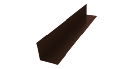Угол внутренний 50х50 0,45 Drap RAL 8017 шоколад (3м)