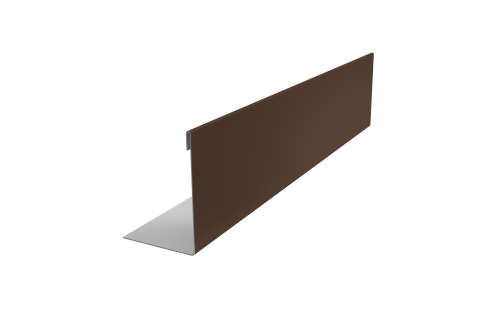Нащельник 125 Texas 25х35 0,5 PurPro RAL 8017 шоколад (L1,8)